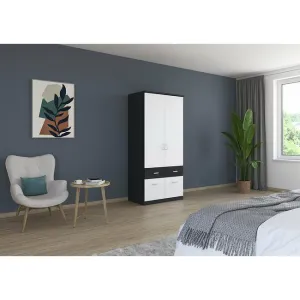 Dulap Bremen - 91X199X58 cm, dimensiuni variate, design modern, spatiu generos si culori personalizabile