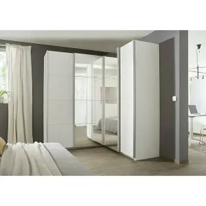 Dulap de colt Quadra - design modern, spatiu generos si culori personalizabile