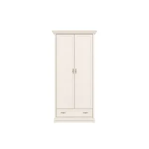 Dulap Sonata new 2D/1S, design clasic, 2 uși + 1 sertar, structură PAL laminat + MDF, finisaj premium, 110x65x225 cm, Casmire