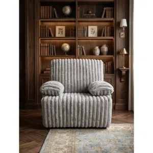 Fotoliu Recliner Relax, mecanism rabatabil, suport picioare, tapițerie catifelata
