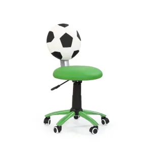 Scaun birou Gol, cu bază mobilă, șezut ergonomic și spătar jos, 75-85x44-54x39x52 cm, negru