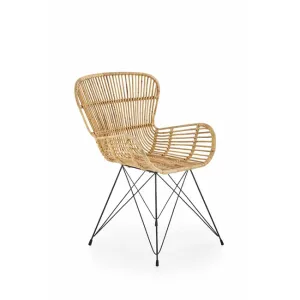 Scaun K335, formă anatomică și design modern, material textil, 61x63x90 cm, gri