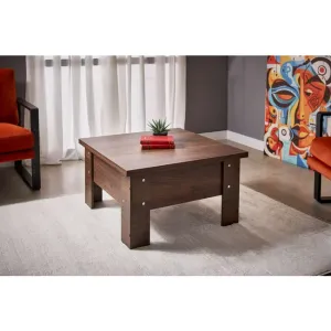 Masă Transformer Catania, 80-160 x 80-45 x 80x75 cm extensibilă cu sistem de înălțare, PAL melaminat