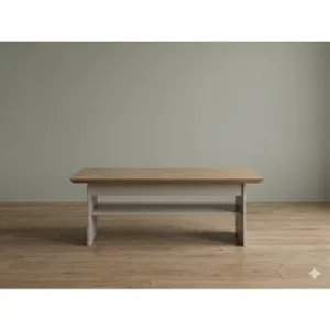 Masuta de cafea Kora, cashmere - 125 cm, MDF si PAL melaminat de inalta calitate