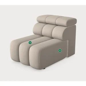Modul Central Zurich 1 - Element Extensie Canapea Modulară, 75x113 cm