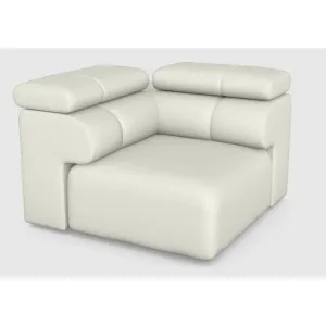 Modul de Colț Zurich C - Element de Legătură pentru Canapea Modulară 110x110 cm