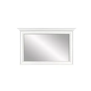 Oglindă Idento LUS/90, design clasic, PAL și MDF, 99x6,5x76 cm, alb alpin