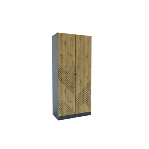 Pantofar Bristol 180, capacitate mare, structură PAL melaminat, design modern, 180x80x39 cm, Alb