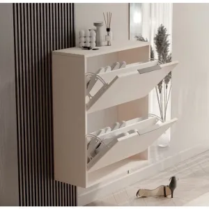 Pantofar Milo S2 - 60x88x30 cm, model vertical, structură PAL melaminat, spațiu eficient pentru încălțăminte
