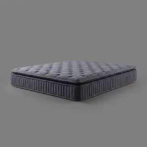 Saltea Black Line, gri - 140x200 cm, micro-arcuri
