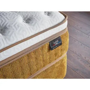 Saltea Louis, arcuri individuale Pocket, 7 zone confort, burete de înaltă densitate, 160x200 cm