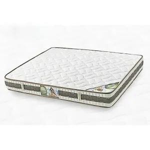 Saltea ortopedică Somneo Flex - 90/190/23  cm, cu arcuri Pocket Spring și bandă de aerisire, stofă knitted cu poliuretan și pâslă hard