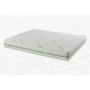 Saltea Somneo Bamboo-Alb - 160/200/21 spumă cu memorie, husă antibacteriană