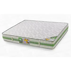 Saltea Somneo Bio Ortopedică - 90/190/27 cm, Tricotată + Spumă cu memorie si arcuri Bonnell