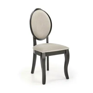 Scaun Velo, design ergonomic, plastic și metal, 44x53x96 cm, negru