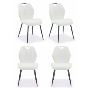 Set 4 Scaune tapitate  KLAUS 48 x40A x89 cm