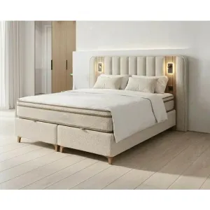 Set pat+saltea gratis Victoria mini  - 160x200 cm, culori personalizabile,  somiera rabatabila si lada de depozitare