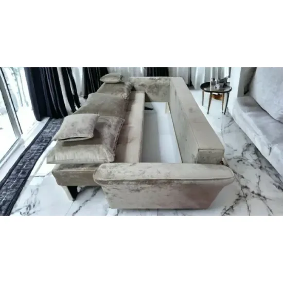 Canapea extensibilă Cora, culoare personalizabila - 230x100 cm, 3 locuri, ladă depozitare, stofă picture - 4