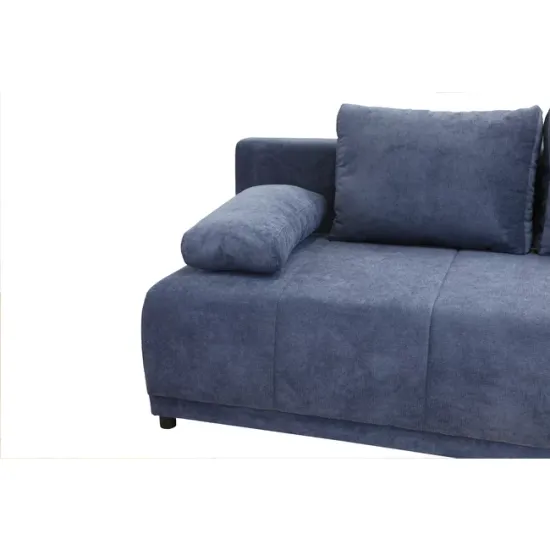 Canapea extensibilă Agri, spațiu depozitare și suprafață de dormit 198x148 cm, spumă poliuretanică și arcuri, stofă rezistentă, 202x98x86 cm, personalizabil picture - 4