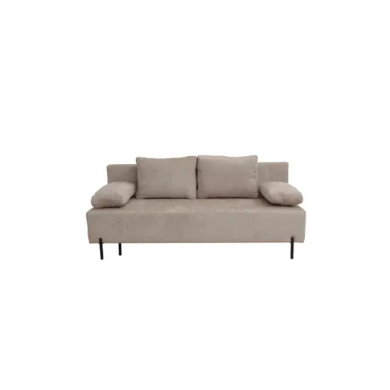 Canapea extensibilă Alisa, ladă depozitare, spațiu dormit 195x137 cm, structură lemn + spumă poliuretanică + arcuri sinusoidale, tapițată cu stofă, 195x88x87 cm, personalizabil picture - 2