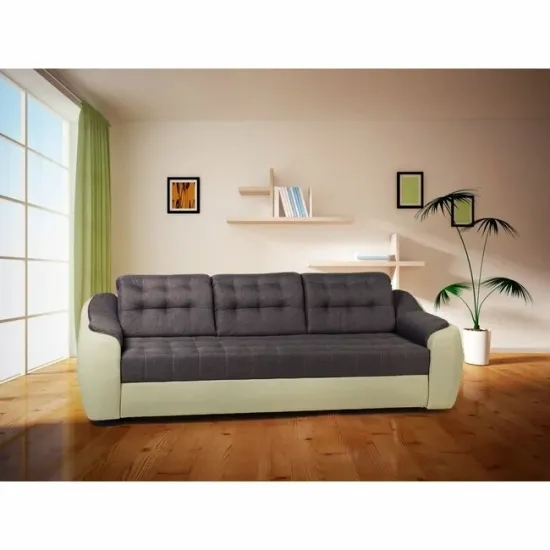 Canapea extensibilă Antonio, culoare personalizabila - 240x96 cm,cu tetiere reglabile și ladă, structură rezistentă picture - 2
