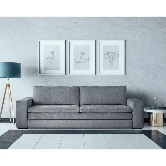 Canapea extensibilă Atlanta, cu ladă depozitare, confort premium, 245x106 cm, culoare personalizată picture - 6