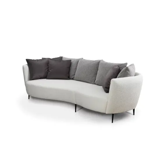 Canapea fixă Hariston Tip I, 2 locuri, 248x108 cm, confort ridicat, material rezistent picture - 2