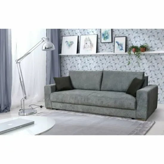 Canapea extensibilă Genf, design personalizabil, tapițerie textilă, 247x103x90 cm, diverse culori picture - 4