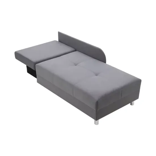 Canapea extensibilă Letto, ladă depozitare și suprafață de dormit 188x80 cm, spumă poliuretanică și arcuri sinusoidale, 148x83x86 cm, personalizabilă picture - 4