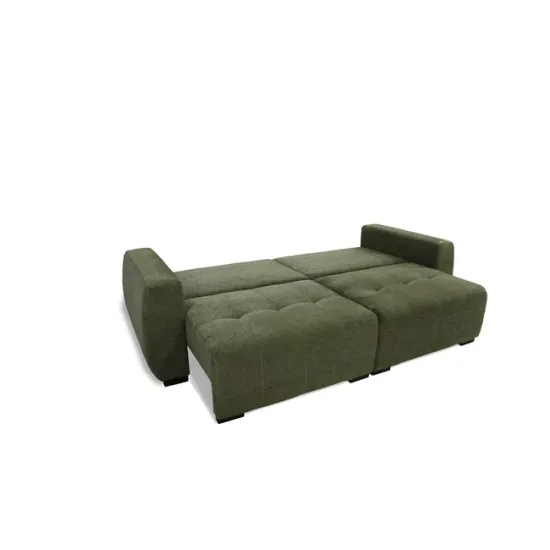 Canapea extensibilă Spike, ladă depozitare și spațiu de dormit 200x150 cm, spumă poliuretanică și arcuri sinusoidale, stofă rezistentă, 252x105x86 cm, personalizabil picture - 4
