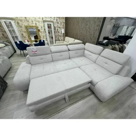 Colțar extensibil Blood Mare, culoare personalizabila - 303x227 cm, funcție sertar și tetiere rabatabile picture - 8
