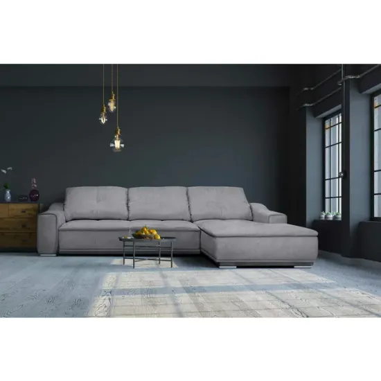 Colțar extensibil Philadelphia, arcuri sinusoidale + spumă HR, structură lemn masiv, 355x195 cm, personalizabil picture - 4