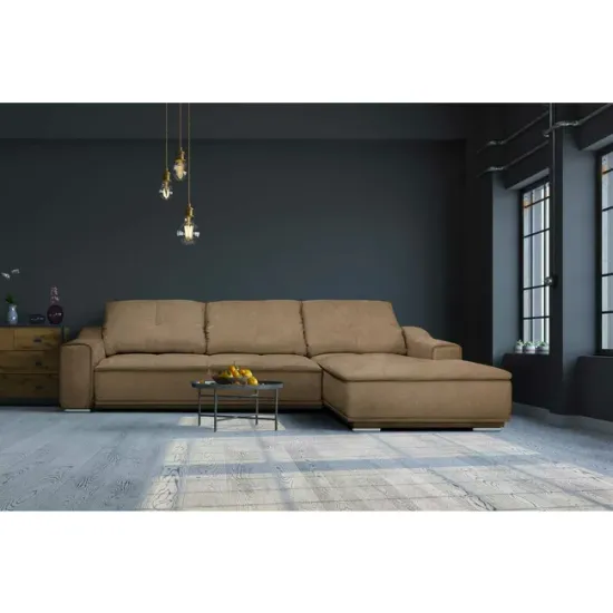 Colțar extensibil Philadelphia, arcuri sinusoidale + spumă HR, structură lemn masiv, 355x195 cm, personalizabil picture - 5