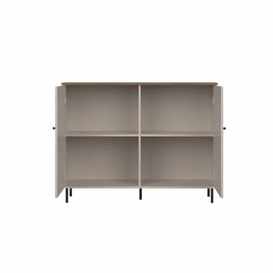 Comodă Bufet Tiramisu KOM2D – 2 Uși, Design Texturat picture - 4