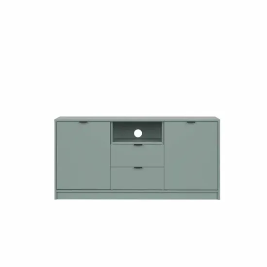 Comodă NEPON KOM2D2S, 2 Uși și 2 Sertare, Design Modern 118 cm picture - 6