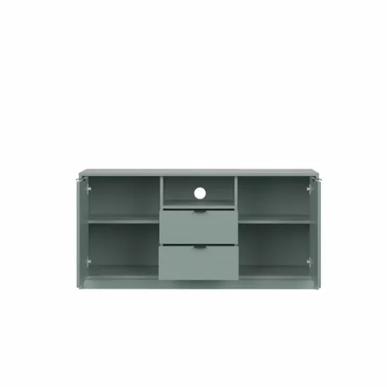 Comodă NEPON KOM2D2S, 2 Uși și 2 Sertare, Design Modern 118 cm picture - 8