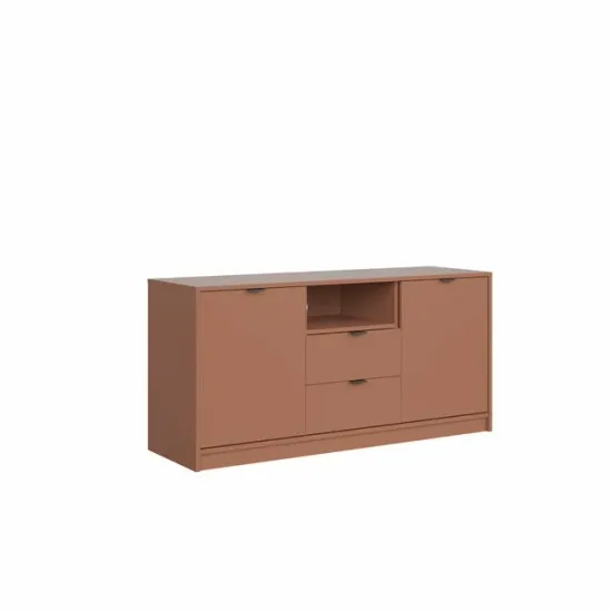 Comodă NEPON KOM2D2S, 2 Uși și 2 Sertare, Design Modern 118 cm picture - 9