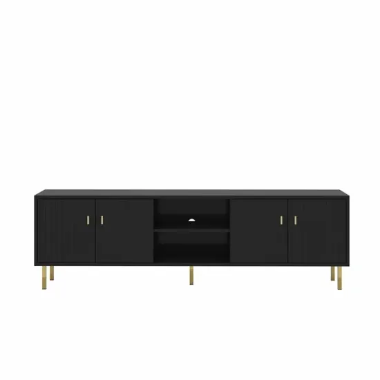 Comodă TV PIANO RTV4D, Suport Multimedia Extra-Lung cu 4 Uși picture - 2