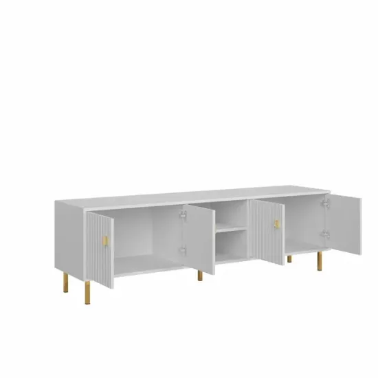 Comodă TV PIANO RTV4D, Suport Multimedia Extra-Lung cu 4 Uși picture - 5