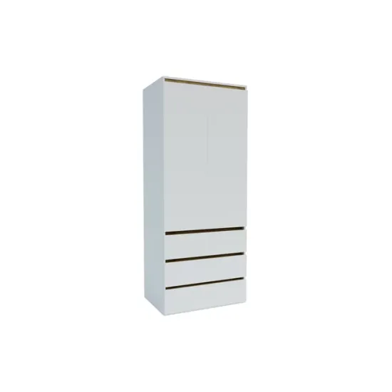 Dulap Idea Artisan, cu polite multiple, structură PAL melaminat + MDF, design modern, 80x210x57 cm, personalizabil picture - 6