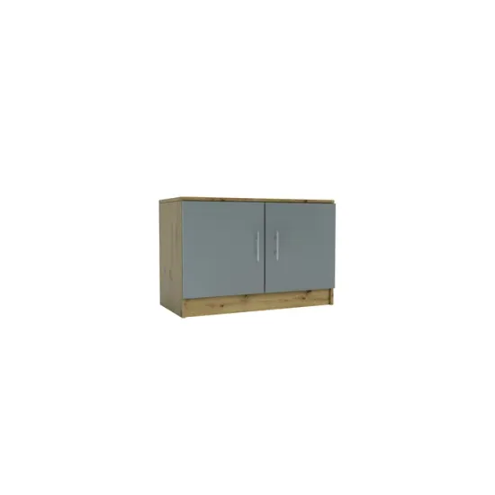 Hol Stephani, design modern, spațiu depozitare optimizat, structură PAL melaminat + MDF, 120x135 cm, Antracit picture - 6