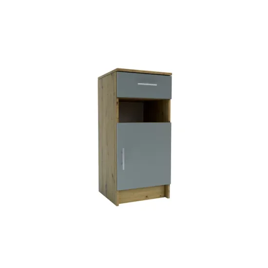 Hol Stephani, design modern, spațiu depozitare optimizat, structură PAL melaminat + MDF, 120x135 cm, Antracit picture - 7