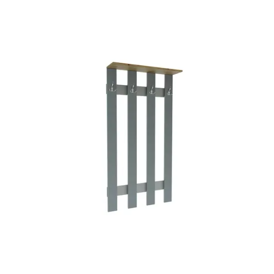 Hol Stephani, design modern, spațiu depozitare optimizat, structură PAL melaminat + MDF, 120x135 cm, Antracit picture - 8