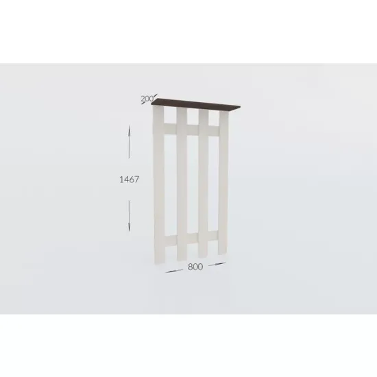 Hol Stephani, design modern, spațiu depozitare optimizat, structură PAL melaminat + MDF, 120x135 cm, Antracit picture - 10