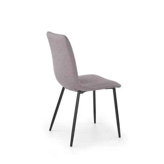 Scaun K251, design modern și șezut ergonomic, material textil, 42x39x88 cm, gri picture - 3