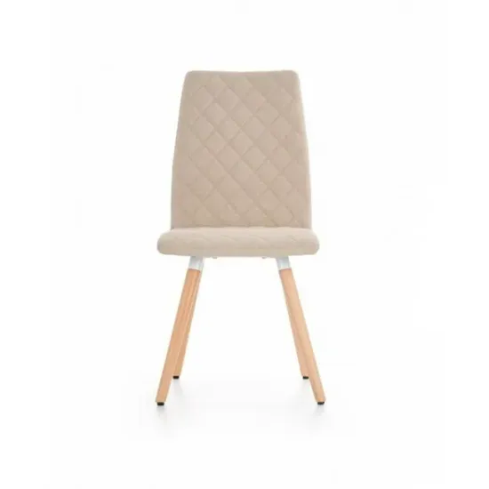 Scaun K282, formă anatomică și confort sporit, material textil, 56x44x93 cm, bej picture - 2