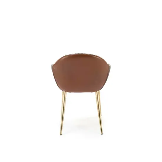 Scaun K304, șezut ergonomic și formă modernă, material textil, 62x59x81 cm, gri picture - 5