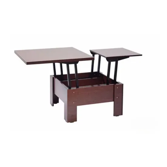 Masă Transformer Catania, 80-160 x 80-45 x 80x75 cm extensibilă cu sistem de înălțare, PAL melaminat picture - 5