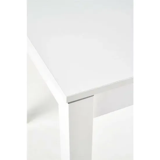 Masă Maurycy extensibilă, structură solidă, PAL laminat, 158x75x76 cm, alb picture - 6