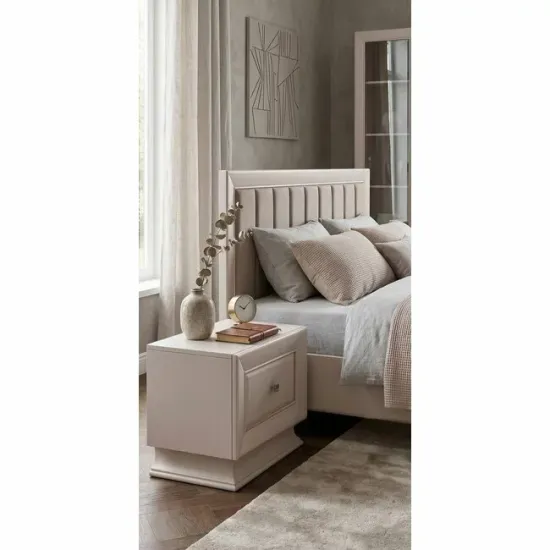 Noptiera Largo KOM1S dimensiune 51x38x36 cm h culoare cashmire